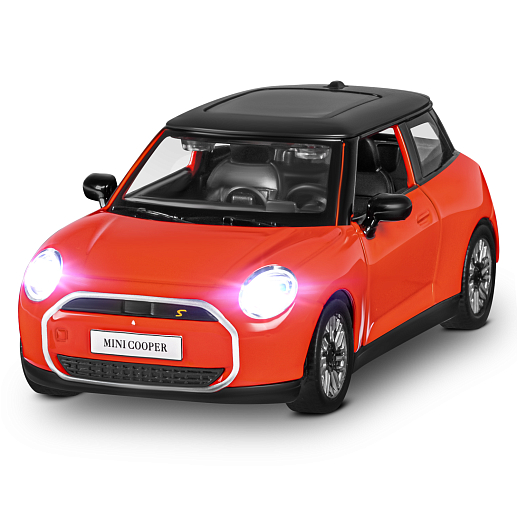 Игрушка для детей: Машинка металлическая, 1:28 BMW, цвет красный, свет, звук, инерция, артикул JB1251756 в Джамбо Тойз #13