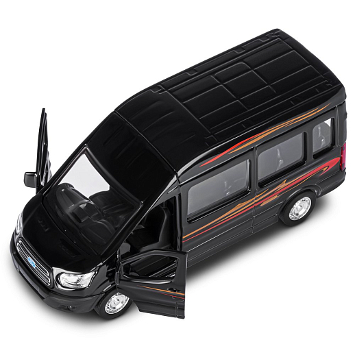 Игрушка для детей: Машинка металлическая 1:52 Ford, цвет черный, инерция, артикул JB1251779 в Джамбо Тойз #6