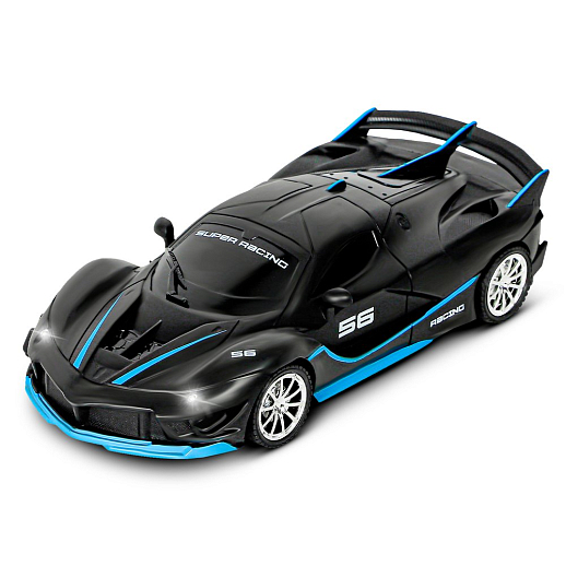 AUTODRIVE Р/У Машинка, 1:18, 4 канала, свет, черно-синий, в/к 10,5*8*21,5 см в Джамбо Тойз #2