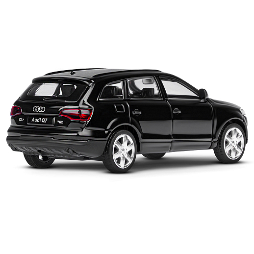 ТМ "Автопанорама" Машинка металлическая 1:43 Audi Q7, черный, откр. двери, инерция, в/к 17,5*12,5*6,5 см в Джамбо Тойз #8
