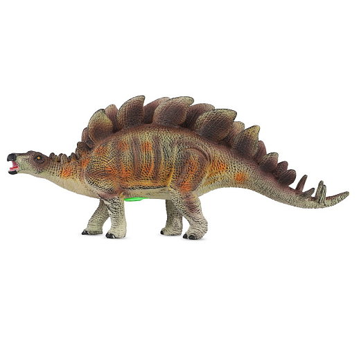 ТМ "КОМПАНИЯ ДРУЗЕЙ", серия "Животные планеты Земля". Динозавр с чипом, звук - рёв животного, эластичная поверхность с шероховатостями, мягкий наполнитель, бирка, 38*8*15 в Джамбо Тойз #3