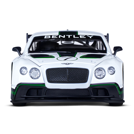 ТМ "Автопанорама" Машинка металл 1:24 Bentley Continental GT3 Concept, белый, свободный ход колес, откр. двери, капот, свет, звук, в/к 24,5*12,5*10,5 см в Джамбо Тойз #11