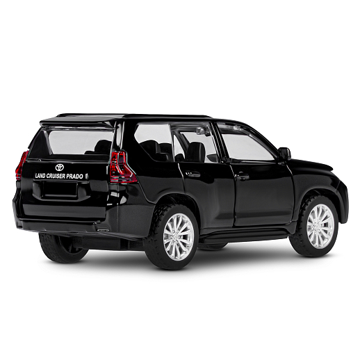 ТМ "Автопанорама" Машинка металлическая 1:42 Land Cruiser Prado, черный, откр. двери, инерция, в/к 17,5*12,5*6,5 см в Джамбо Тойз #8