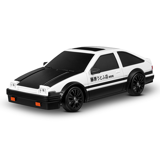 Р/у машина для дрифта М1:26,2.4GHz,4WD,сменные шины 4шт., конусы 4шт., свет,с аккум.,цвет белый с черн.,в бел.кор. 22*13,8*11,8см в Джамбо Тойз #2