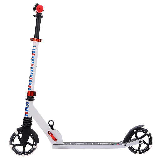 Двухколесный самокат CITYRIDE TEMPO 145mm сталь/ал. Складной. Tbar lock. Колеса PU 145/145 MM со светом LED. Подшипники: Abec-7. Грипсы: резина. Передник амортизатор. в Джамбо Тойз #2