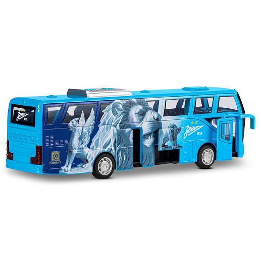Металлический автобус ФК Зенит, 25*9*7 см, в/к в Джамбо Тойз #9