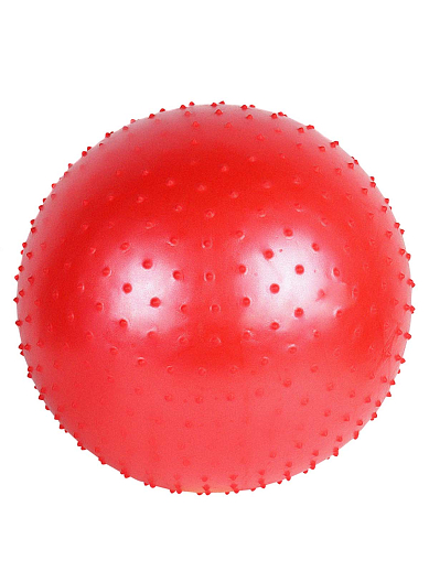 Мяч гимнастический массажный 55 см ТМ "CR", красный в Джамбо Тойз