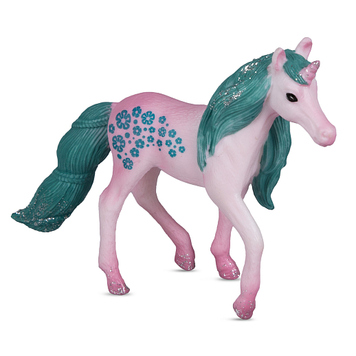 ТМ "DARWIN, Коллекционная фигурка  "Единорог розовый с бирюзовой гривой", в/п 10,5*2,3*7,7 см в Джамбо Тойз #2