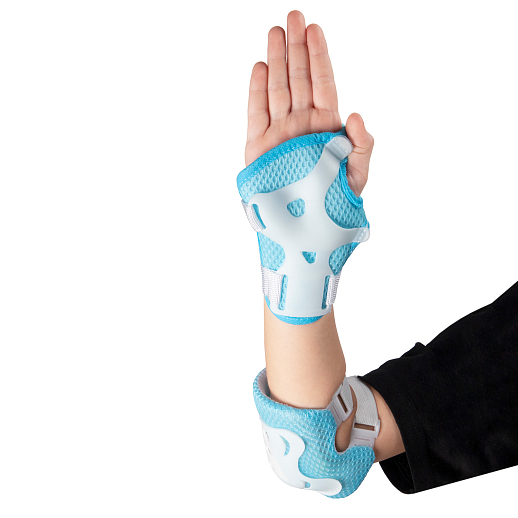 Набор шлем + защита City Ride из трёх предметов, в сетке, голубой в Джамбо Тойз #8