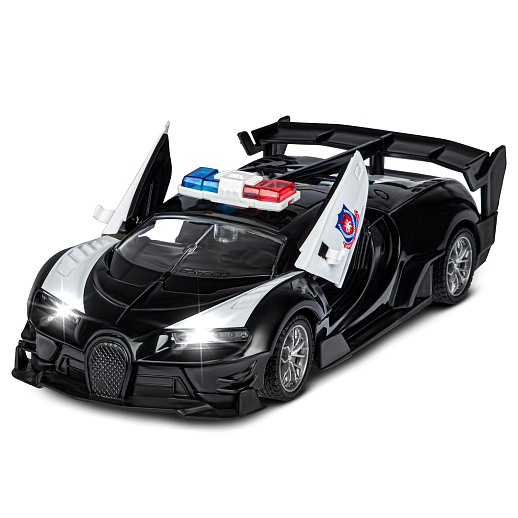 AUTODRIVE 1:24 Р/У машинка,5 каналов,двери откр. с пульта, свет, цвет черный,в/к 28х6,5х12см в Джамбо Тойз #10
