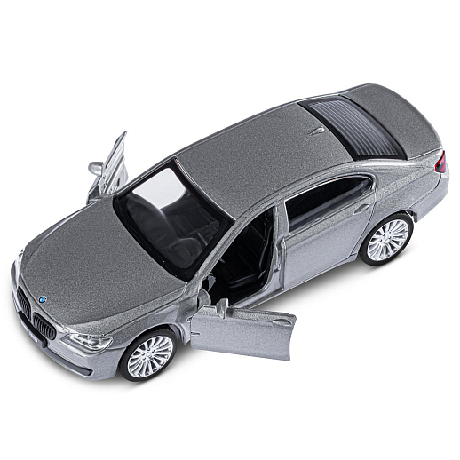 ТМ "Автопанорама" Машинка металлическая 1:46 BMW 760 LI, серый, откр. двери, инерция, в/к 17,5*12,5*6,5 см в Джамбо Тойз #12