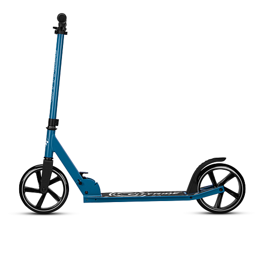Двухколесный самокат CITYRIDE 200MM PU; алюминий/сталь порошковое покрытие. Дека 53*11СМ, руль  82-92СМ. Складной.  Без амортизатора. Подшипники Abec-9, Грипсы резина 120мм. в Джамбо Тойз #3