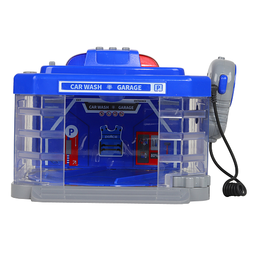 Автомойка с паром. В наборе автомойка и машинка. Свет/Звук, в/к 31,5*22,5*19 в Джамбо Тойз #12