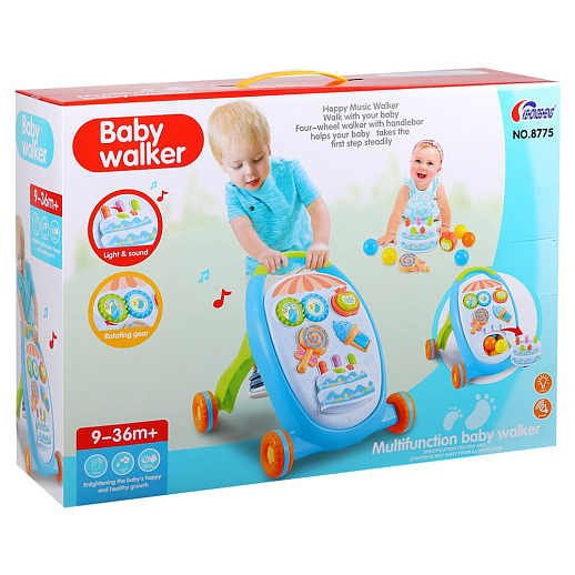 Игровой центр-ходунки, в/к 50х15х41 см в Джамбо Тойз #2