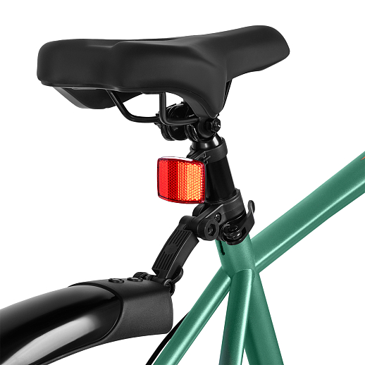 Велосипед двухколёсный CITYRIDE, модель CR-B2-SH01, рама сталь, размер колёс 26", двойные алюминиевые обода, 21 скорость, амортизационная вилка, цвет зеленый в Джамбо Тойз #8
