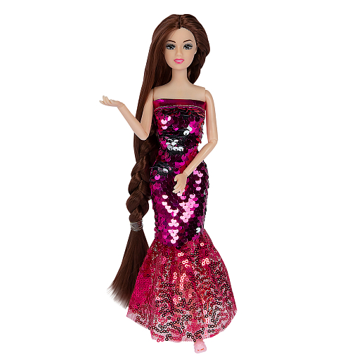 Кукла, цвет платья розовый, в/к 11х5,3х32,5 см в Джамбо Тойз #4