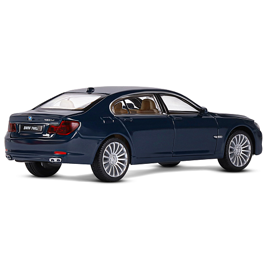 ТМ "Автопанорама" Машинка металл. 1:34 BMW 760LI, синий, инерция, свет, звук, откр. двери, свет, звук, в/к 17,5*13,5*9 см в Джамбо Тойз #8