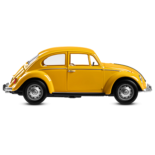 ТМ "Автопанорама" Машинка металлическая, 1:28 Volkswagen Classical Beetle 1967, желтый, откр. двери и багажник, свет, звук, инерция, в/к 17,5*12,5*6,5 см в Джамбо Тойз #10