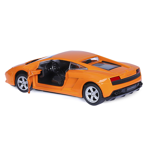 ТМ "Автопанорама" Машинка металлическая  1:43 Lamborghini Gallardo LP560-4, оранжевый, откр. двери, инерция, в/к 17,5*12,5*6,5 см в Джамбо Тойз #7