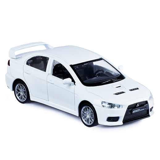 ТМ "Автопанорама" Машинка металлическая, 1:41, Mitsubishi Lancer Evolution, белый, откр. двери, в/к 17,5*12,5*6,5 см в Джамбо Тойз #14