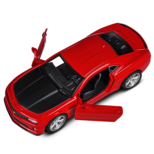ТМ "Автопанорама" Машинка металлическая 1:43 Chevrolet Camaro SS, красный, откр. двери, инерция, в/к 17,5*12,5*6,5 см в Джамбо Тойз #11