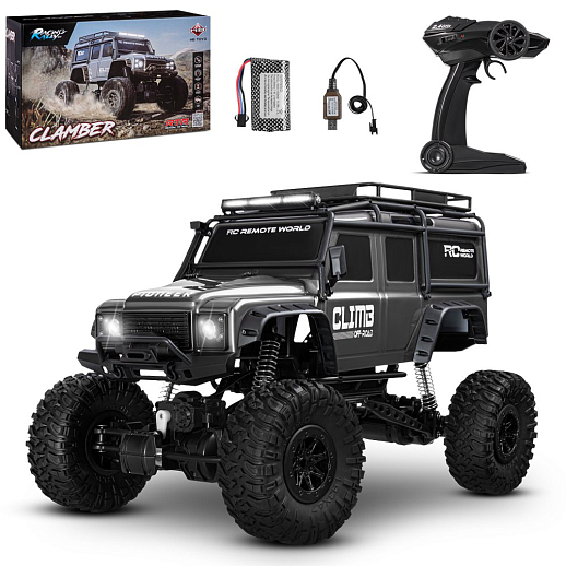 Р/У внедорожник,М1:10, 2.4GHz, 4WD, цвет графит,в/к 49,5*27,7*31см в Джамбо Тойз