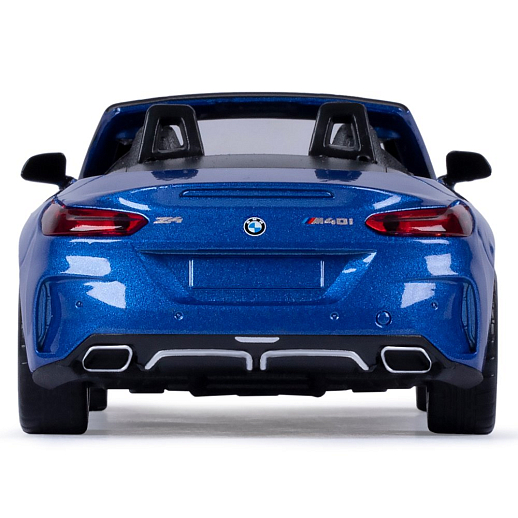ТМ "Автопанорама" Машинка металлическая 1:30 BMW Z4 M40i, синий, свет, звук,откр. двери, инерция, в/к 18*13,5*9 см в Джамбо Тойз #6