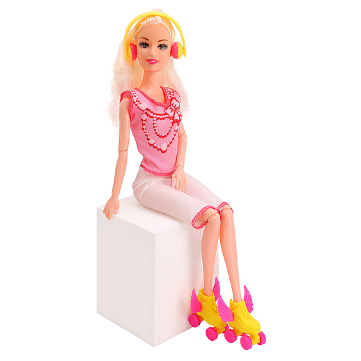 Кукла "Спортсменка" с шарнирными руками и ногами, в комплекте аксессуары, в/к 23*5,5*32,5 см в Джамбо Тойз #6