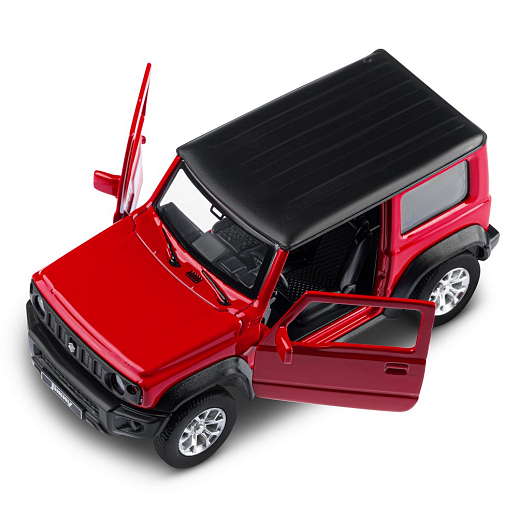 ТМ "Автопанорама" Машинка металлическая 1:32 Suzuki Jimny, красная, в/к в Джамбо Тойз #12