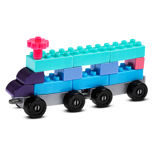 ТМ "Компания Друзей" Набор конструктора, средние детали, 317 деталей, в контейнере 13х12,5х13 см в Джамбо Тойз #25