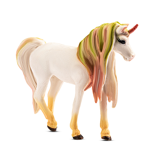 ТМ "КОМПАНИЯ ДРУЗЕЙ", серия "Животные планеты Земля", набор "Единорог и жеребенок", желтый, в/п 18*15*4 см в Джамбо Тойз #8