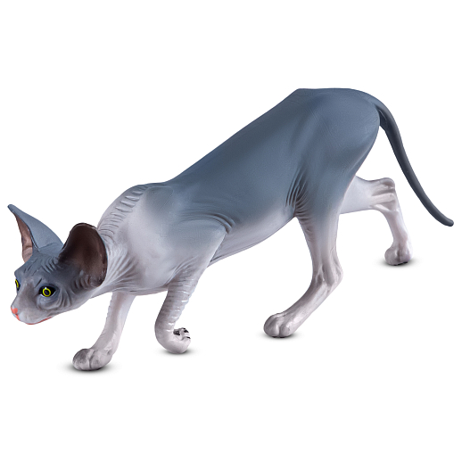 ТМ "DARWIN,  Коллекционная фигурка "Кот Сфинкс" серый в/п 16х2,2х5,6 см в Джамбо Тойз