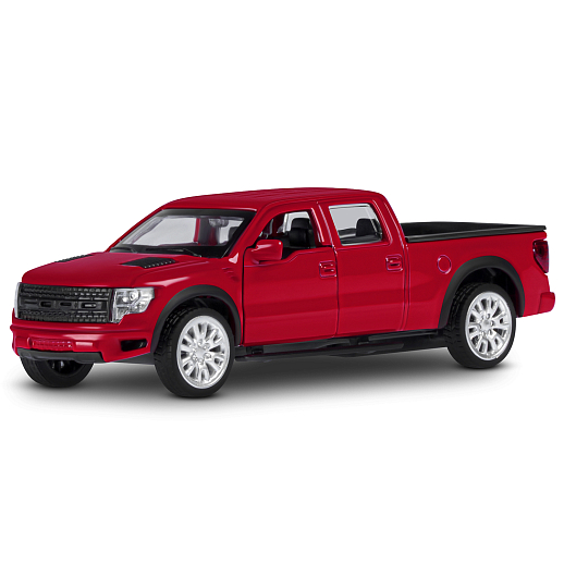 ТМ "Автопанорама" Машинка металлическая 1:52 Ford F-150 SVT Raptor-2, красный, откр. двери, инерция, в/к 16*7,5*5 см в Джамбо Тойз #13