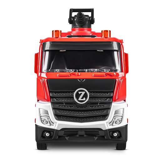 Пожарная металлическая машинка , красный, откр. двери, инерция, спрей, 22*6,5*11 см, в/к в Джамбо Тойз #5