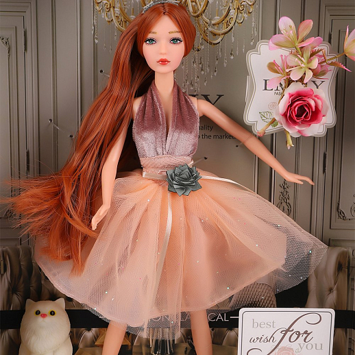 Кукла "Принцесса", в комплекте домашний питомец, аксессуары, в/к 34,5х6,6х34,5 см в Джамбо Тойз #3