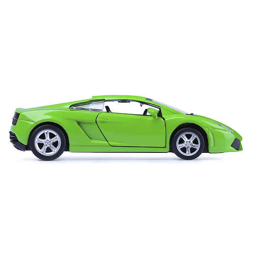 ТМ "Автопанорама"  Машинка металл.  1:43 Lamborghini Gallardo LP560-4, зеленый, инерция, откр. двери, в/к 17,5*12,5*6,5 см в Джамбо Тойз #12