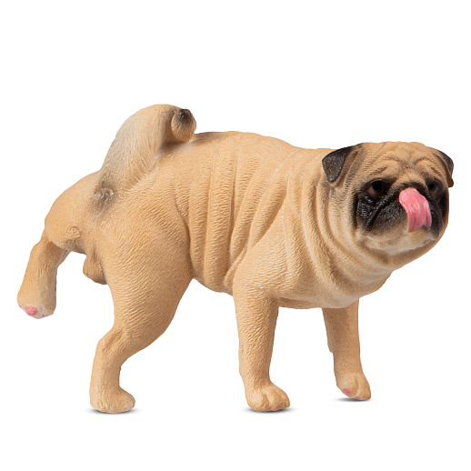 ТМ "DARWIN, Коллекционная фигурка собака "Мопс Писающий" в/п, 8,5*5*5,7 см в Джамбо Тойз