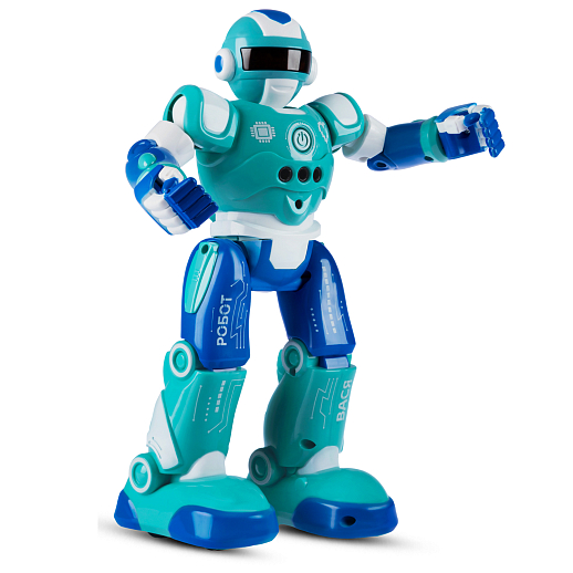 ТМ "Smart Baby" Интерактивный робот Вася, реагирует на жесты, радиоуправляемый, функция программирования, обучения, движения, танцы, считалки, высота робота 28 см, в/к 33x23x10,5 см в Джамбо Тойз #18