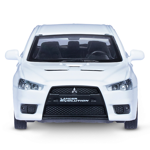 ТМ "Автопанорама" Машинка металлическая, 1:41, Mitsubishi Lancer Evolution, белый, откр. двери, в/к 17,5*12,5*6,5 см в Джамбо Тойз #10