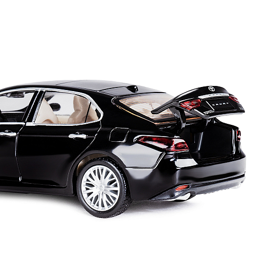 ТМ "Автопанорама" Машинка металлическая 1:34 Toyota Camry, черный, свет, звук, откр. двери, капот и багажник,  в/к 17,5*13,5*9 см в Джамбо Тойз #4