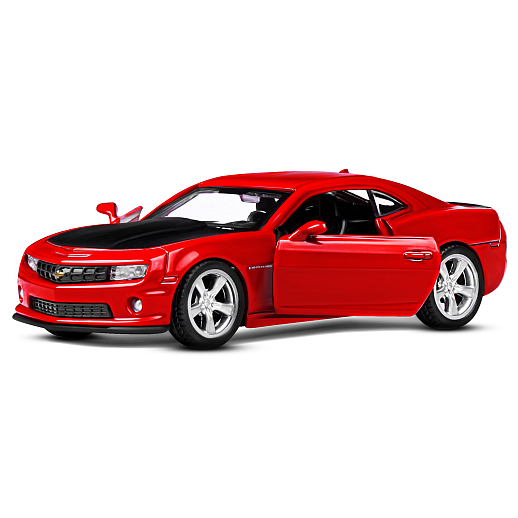 ТМ "Автопанорама" Машинка металлическая 1:43 Chevrolet Camaro SS, красный, откр. двери, инерция, в/к 17,5*12,5*6,5 см в Джамбо Тойз #5