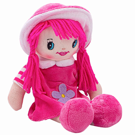 ТМ "Amore Bello" Кукла мягкая на бат., фразы на русском языке, стихотворение, песенка, 25 см в Джамбо Тойз #3