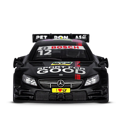 ТМ "Автопанорама" Машинка металлическая 1:42 Mercedes-AMG C 63 DTM, черный матовый, откр. двери, инерция, в/к 17,5*12,5*6,5 см в Джамбо Тойз #10