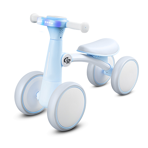Беговел CITYRIDE, модель CR-BB-05, колёса EVA, рама пластик, музыка Шаинского, свет, голубой, в/к в Джамбо Тойз #5
