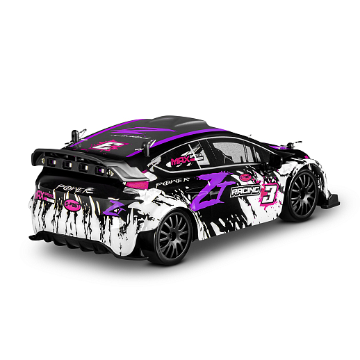 Р/У Машина для дрифта,1:24,2.4GHz,4WD,свет,с аккум, цвет фиол./черн./красн., в/к 28*8*22,5см в Джамбо Тойз #4