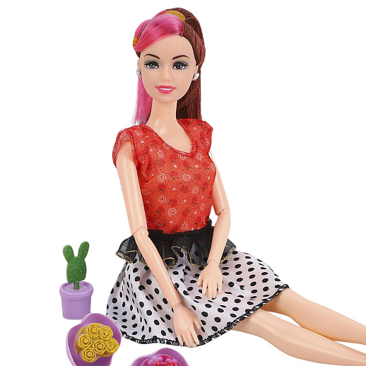 Кукла "Садовод"  с шарнирными руками, в комплекте аксессуары, в/к 14*5*33 см в Джамбо Тойз #8