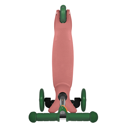 Самокат трехколесный CityRide, пакет, Дека: PP+нейлон, колеса PU 120/76 свет, руль  металл телеск., цвет оранжевый в Джамбо Тойз #6