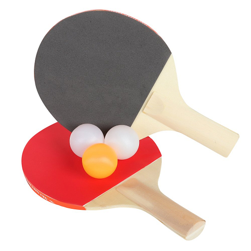 Набор для настольного тенниса, в комплекте 2 ракетки, 3 мяча, сетка, на блистере 29х17х4 см в Джамбо Тойз #3