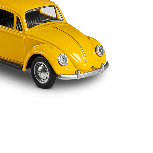 ТМ "Автопанорама" Машинка металлическая 1:36 Volkswagen Classical  Beetle 1967, желтая, откр. двери, инерция, в/к 17,5*12,5*6,5 см в Джамбо Тойз #15