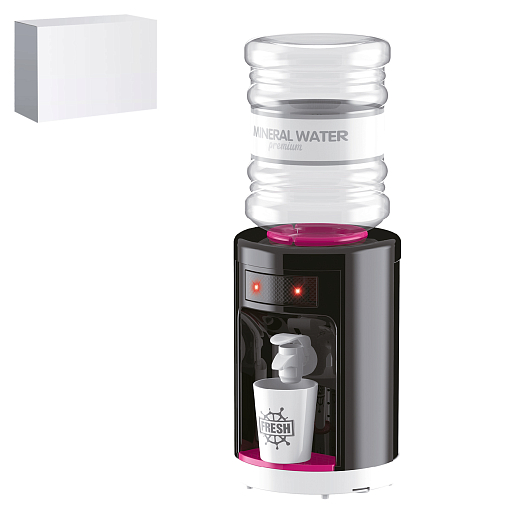 Игрушечная бытовая техника "Кулер" черно-розовый,  на бат., в б/к 18*15*21.5 см в Джамбо Тойз